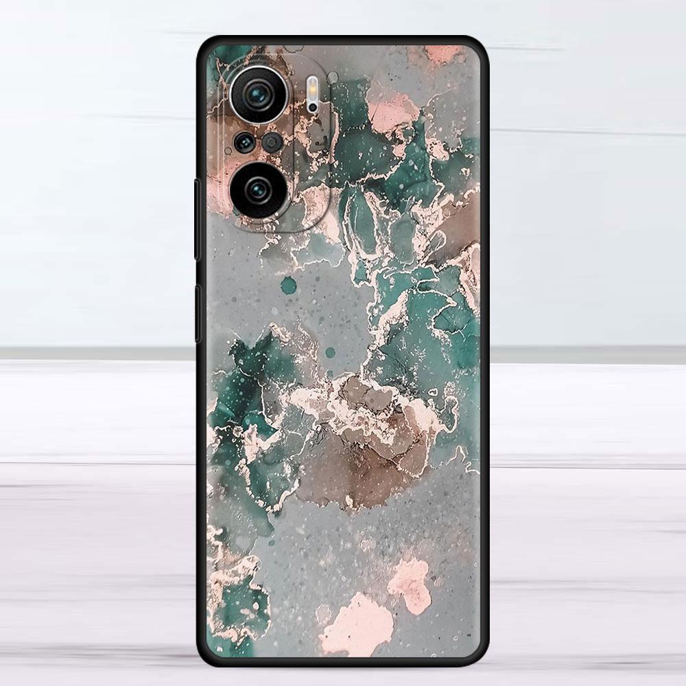 Pattern Marble Case For Xiaomi Redmi Note 11 10 9 Pro K40 10S 9S 9A 9C Phone Cover 9T 8 8T 7 11T Silicone Shell