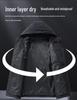 Men's Windproof Waterproof Stain-Resistant Mountaineering Jacket - Outdoor Spring/Autumn Casual Workwear for Climbing