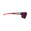 RUDYPROJECT Polarisierte Sportsonnenbrille für Straße und Features ein SINTRYX Carbonrahmen und Polar 3FX HDR Multi Laser Rotes Glas Fahrräder, Radfahren, Marathons,