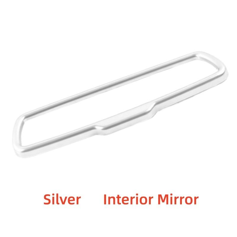 Car Upgrade Stickers Styling Carbon Interior Mirror Cover For Jeep Grand Cherokee 2017 Modification Decoration Accessories