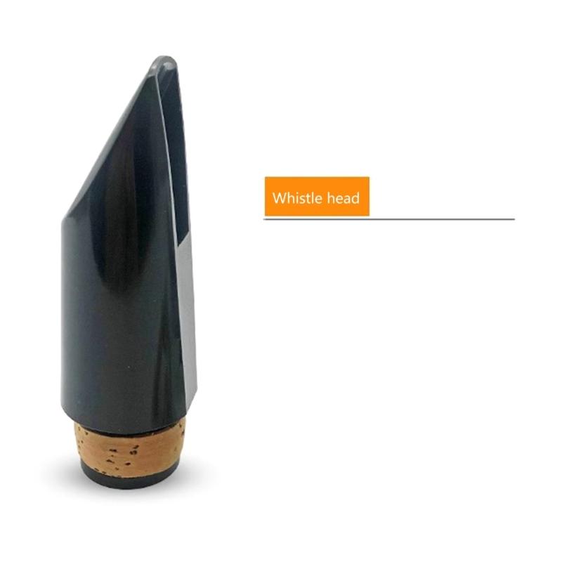 Clarinet Saxophone Mouthpiece with Caps Ligature Reed Black Clarinet Mouthpiece Musical Instrument Accessories
