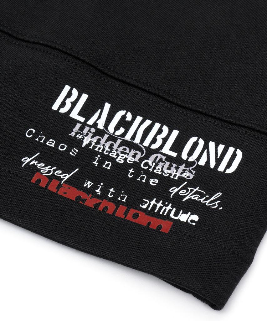 BLACKBLOND Vividi Vintage Clash Sweat Shorts (Black)