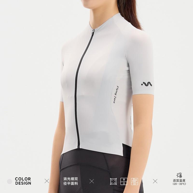 Womens Cycling Jersey Short Sleeve Quick-Dry Breathable Bike Top Ride