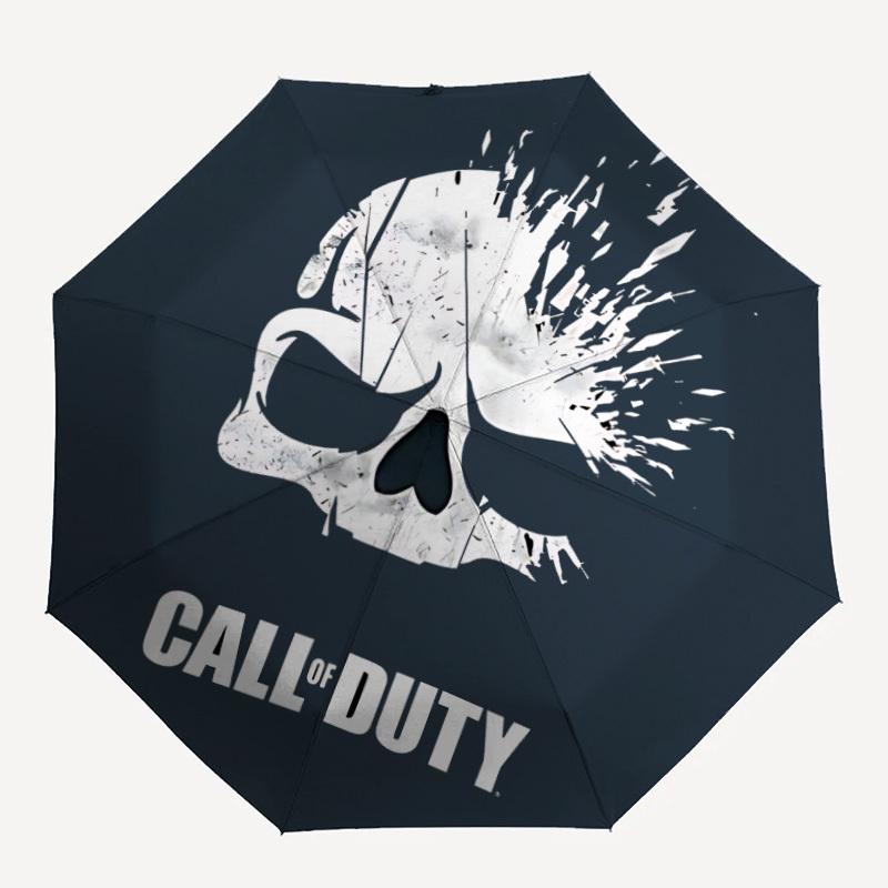 

1pc Call of Duty Windproof Automatic Umbrella, Lightweight for Women/Men, Perfect Christmas Gift a0811201