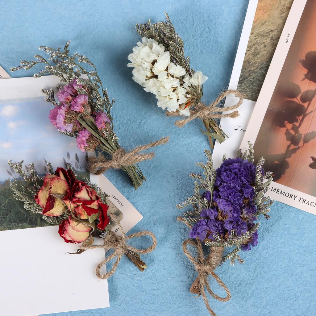 Miniaturowe Bukietowe Kwiaty Suszone Kwiaty Gypsophila Bukietowe Do Rękodzieła, Dekoracji Kart