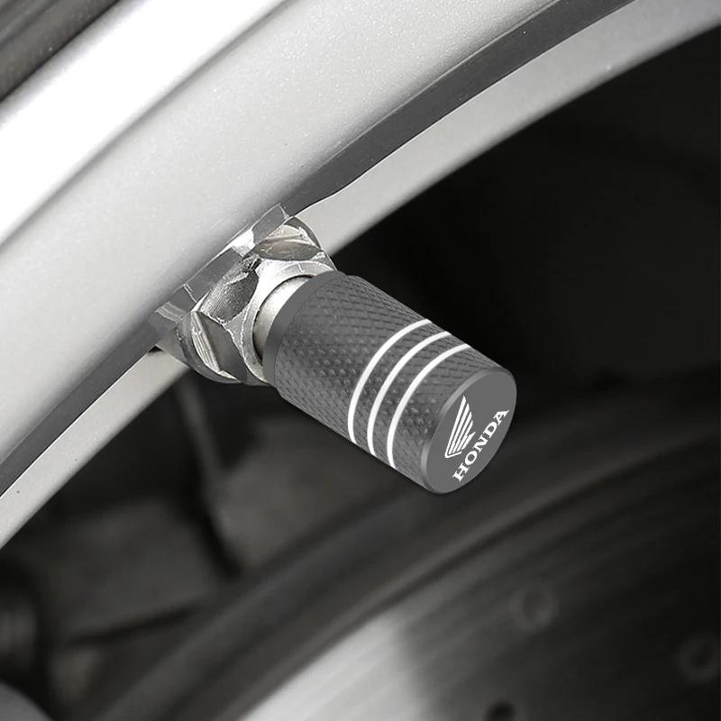 Motorcycle Wheel Tire Rim Valve Stem Caps Covers For Honda CBR 125R 954 600 F4i 650F 650R 1100XX 1000F CBR 600RR 1000RR BRGKL1