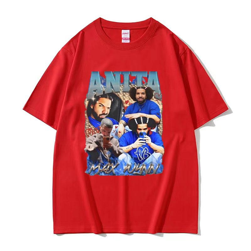 Drake Anita Max Wynn Funny Meme Graphic T Shirt for Unisex Women Fashion Hip Hop Oversized Tshirt Casual ONeck Cotton Tshirt Tops S