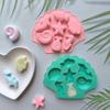 7 Consecutive Sea Creatures Silicone Mold Fondant Baking Cake Chocolate Resin Diy Fish Mould Decoration Tools Cupcake Topper