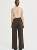 SORRY, TOO MUCH LOVE Seine Wild Pintuck Slacks_Brown