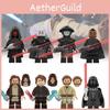 Durable Abs Plastic Minifigures Darth Vader Obi-wan Kenobi Childrens Building Blocks Set