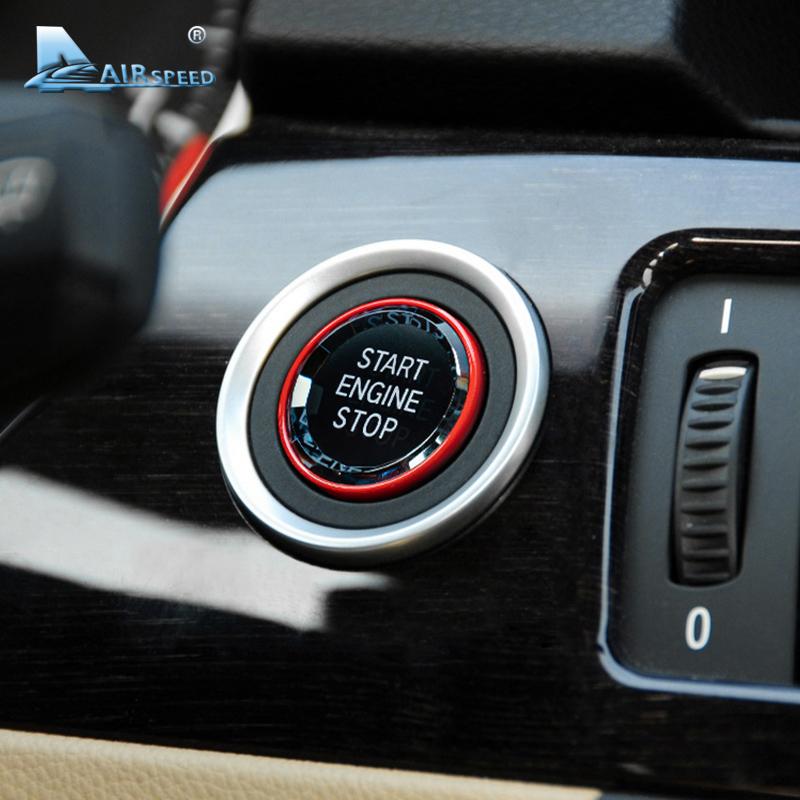 ABS Crystal Engine Start Stop Button Cover for BMW E90 E91 E92 E93 E87 E83 E70 E60 E71 E84 E89 Interior Moulding