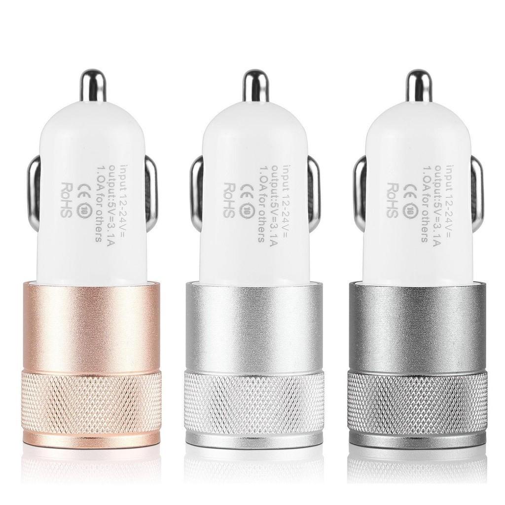 Dual Usb Led Port 21a Fast Car Charger Adapter For Iphone Ipad Galaxy Samsung