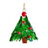 2D Acrylic Christmas Tree Ornaments Acrylic Garland Ornaments Suitable For Christmas Tree Decoration