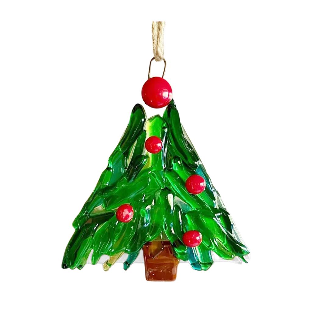 2D Acrylic Christmas Tree Ornaments Acrylic Garland Ornaments Suitable For Christmas Tree Decoration