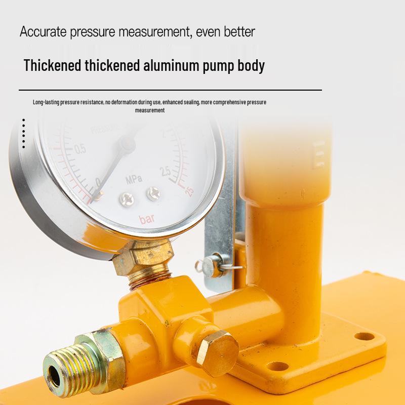 Manual Pressure Test Pump for PPR Water Pipes and Leak Detection