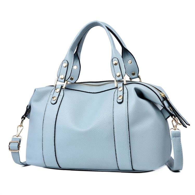 Lychee pattern Boston bag women's carry messenger bag