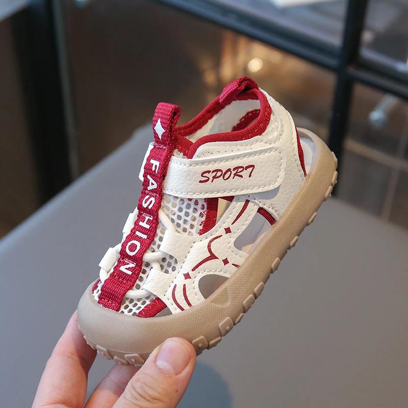Baby Girls Boys Sport Sandals Summer Children Casual Beach Shoes Toddler Kids Sneakers Anti Slip Soft Sole Babies Sandals