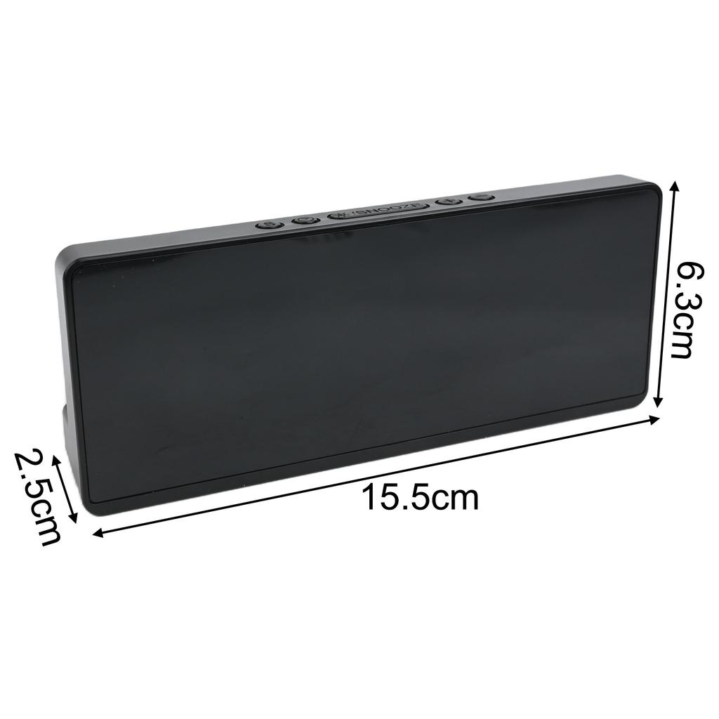 Countdown Timer Digital Wall Clock 15.5*6.3*2.5cm Easy-to-Read Display Large Arabic Numerals Power-off Memory Function