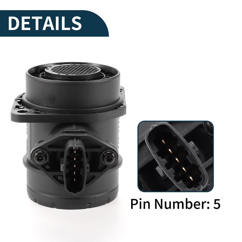 TUCKBOLD Mass Air Flow Sensor Meter Assembly for Chrysler PT Cruiser, Durable Part Number 05033109AB | 1 Inner MAF Sensor