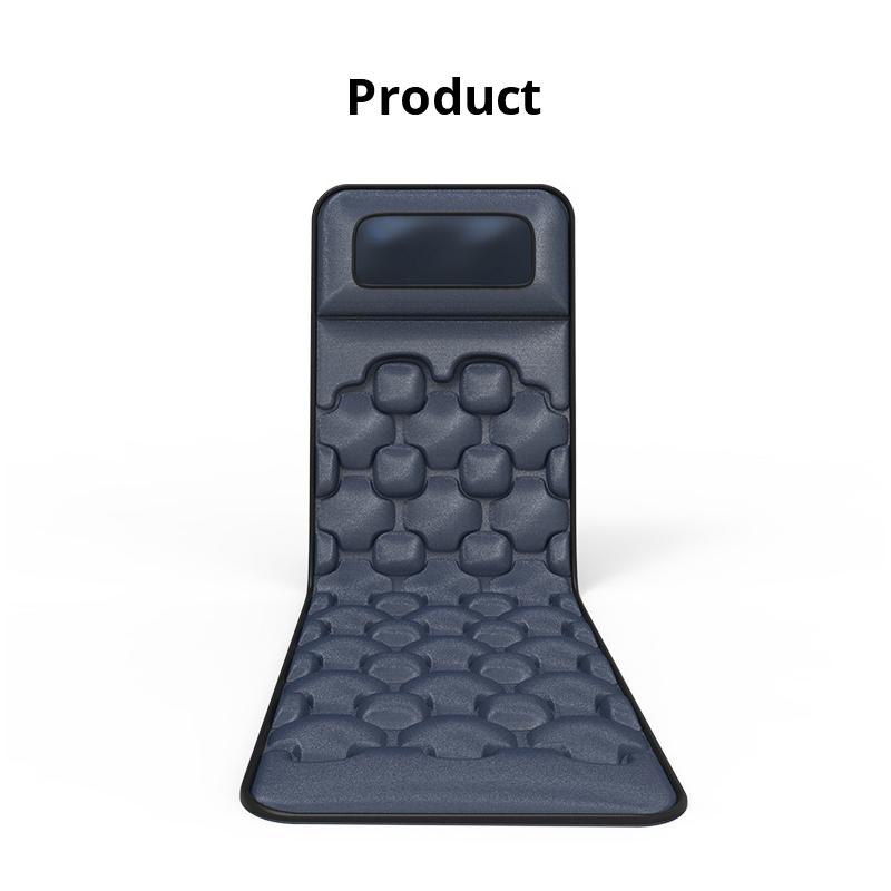 Electric Vibrator Heating Back Neck Massager Mattress Waist Cushion Mat Home Office Relax Bed Pain Relief Health Care Gifts