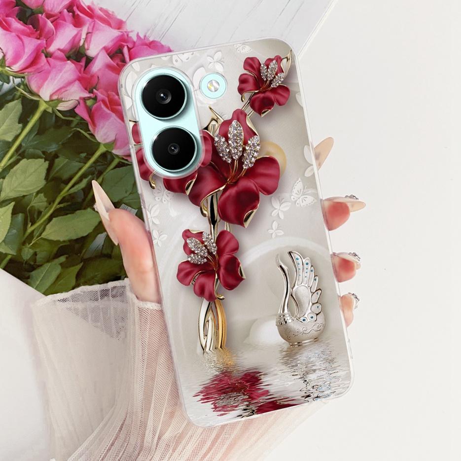 For Xiaomi Poco X8 Pro 5G Case Cute Cat Peacock Painted Cover Soft Slim Phone Case For Xiaomi Poco X8 Pro Max PocoX8 Pro 5G Bags