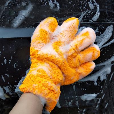 Parlatma Yıkama Havluları Peluş Mikrofiber Yıkama Eldiveni Mercan Polar Araba Yıkama Eldivenleri Araba Yıkama Havluları Temizlik Aksesuarları