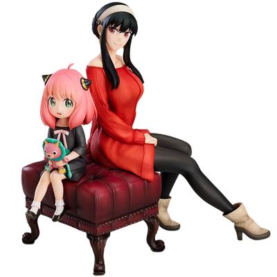 15CM SPY FAMILY Anya Alstreim Yor Forger Anime Figure Desktop Decoration Figure PVC Action Figure Model Toys Gift For Kids