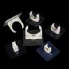 1/5Pcs Aquarium Fish Tank Water Tube Holder Punch-free Tube Clip Connector