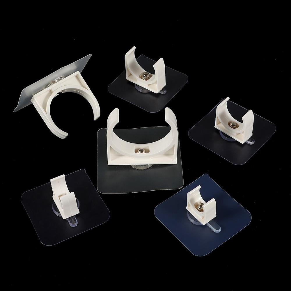 1/5Pcs Aquarium Fish Tank Water Tube Holder Punch-free Tube Clip Connector