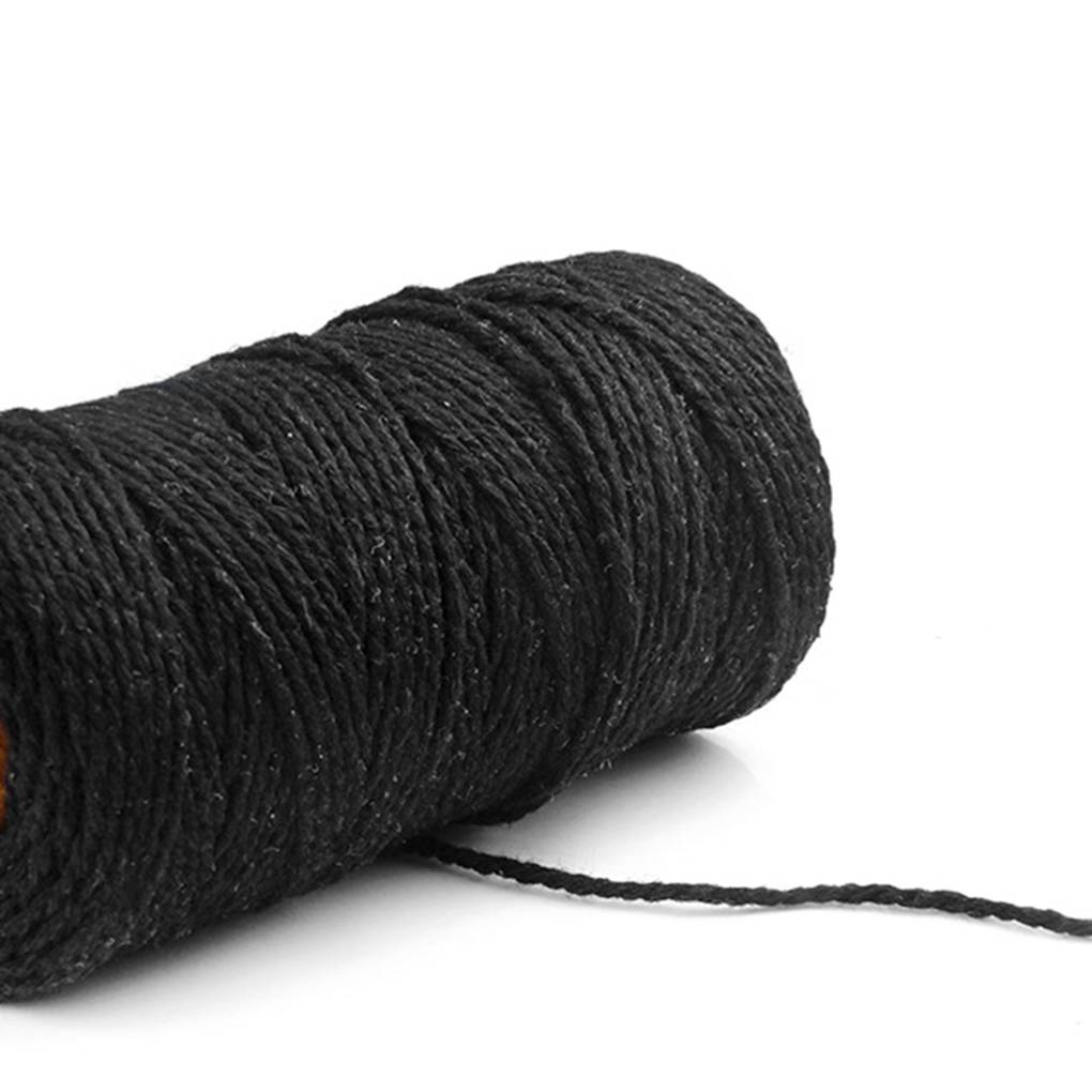 2mm Baumwolle Bäckerzwirn Seil Schnur Kordel zum Geschenkverpacken Verpacken DIY