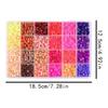 Fuse Beads 24-Color DIY Crafting Supplies Bead Melting Craft Kits for Kids Teens Adults Hobbyists Home Studio Workshop Classroom