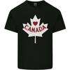Canada Heart Canadian Flag Unisexs Light Cotton TShirt