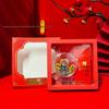 Golden Pure Gold Zodiac Animal Talisman Phone Sticker Set - Colorful Gold Flake Gift for Store Openings