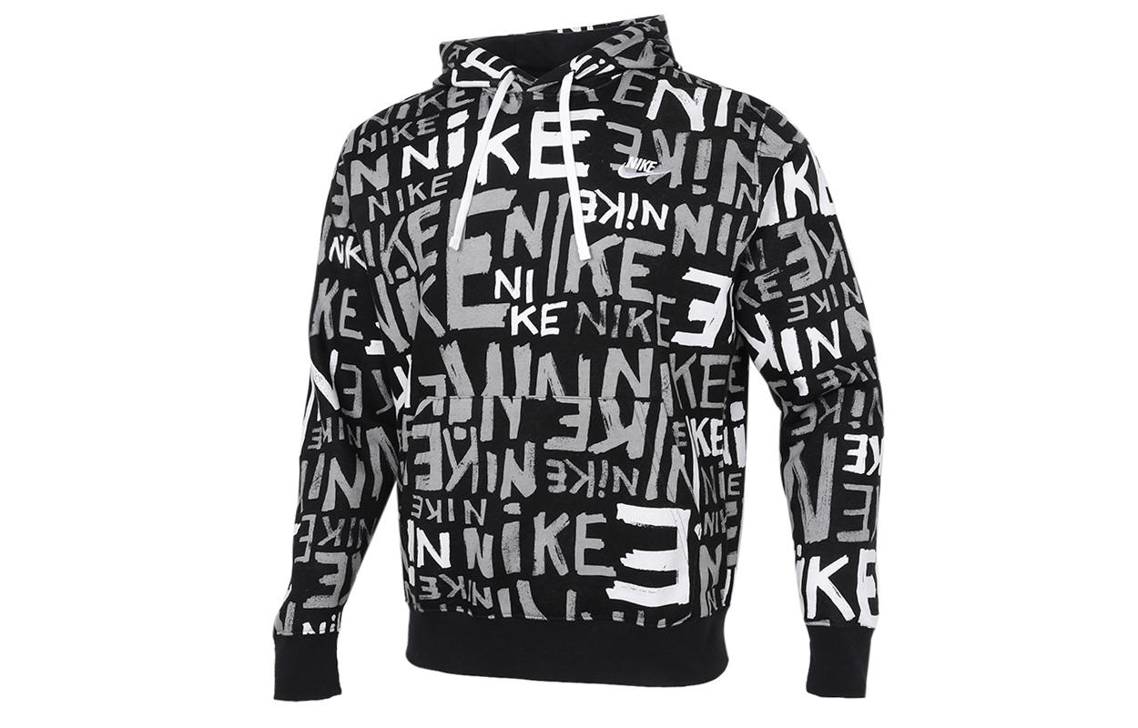 

Nike Sweatshirts Men s Black Hooded Moderate Regular DA0062-010 L