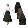 Victorian Women Dress Ball Gown Skirt Medieval Renaissance Wedding Costume Party