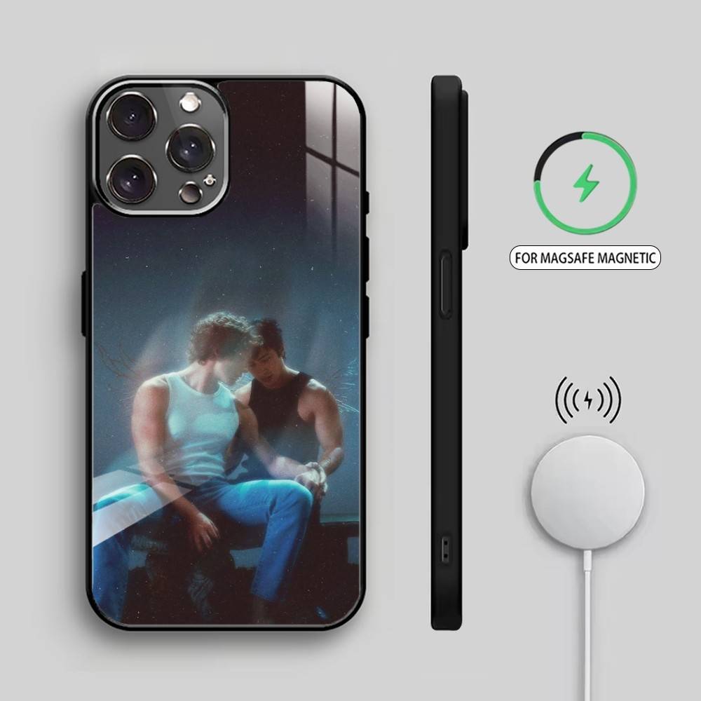 Heated Rivalry Shane Ilya Phone Case For iPhone17,16,15,14,13,12,11 Plus,Pro Max Magnetic For Magsafe Wireless Charging