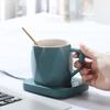Safely Use Coffee Mug Cup Warmer Coaster Portable Water Cup Heater Safe Desktop Heating Plate  Home