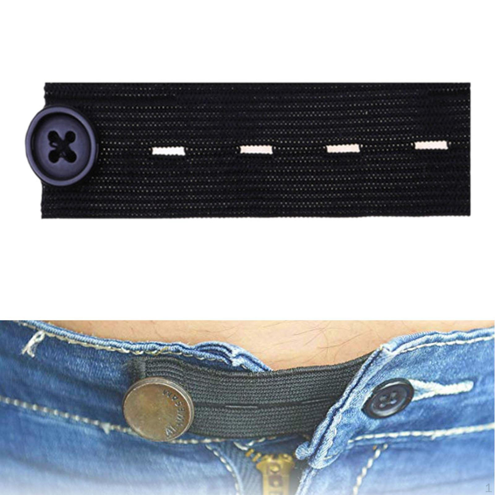 

Эластичные брюки, удлинители талии, джинсы, практичные брюки, невидимые портативные брюки чёрный