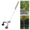 43CC Gas-Powered Pole Saw 2-Stroke 1.25KW Gas Pruning Pole Saw Telescopic Long-Handle Tree Branch Trimmer with Air-Cooled Engine