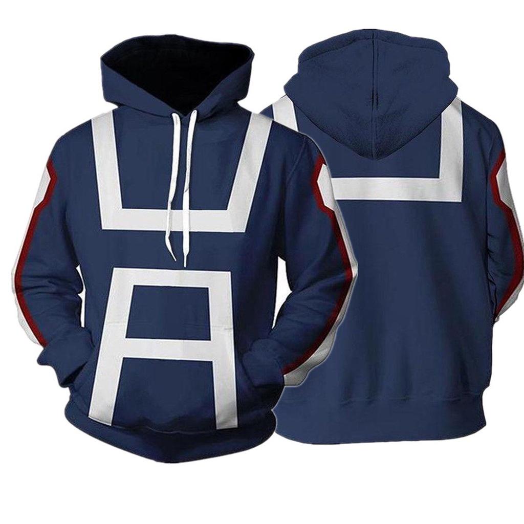 Gezellige My Boku No Hero Academia Hoodie Voor Mannen En Vrouwen Ideaal Voor Sportschoolgebruik S-5xl
