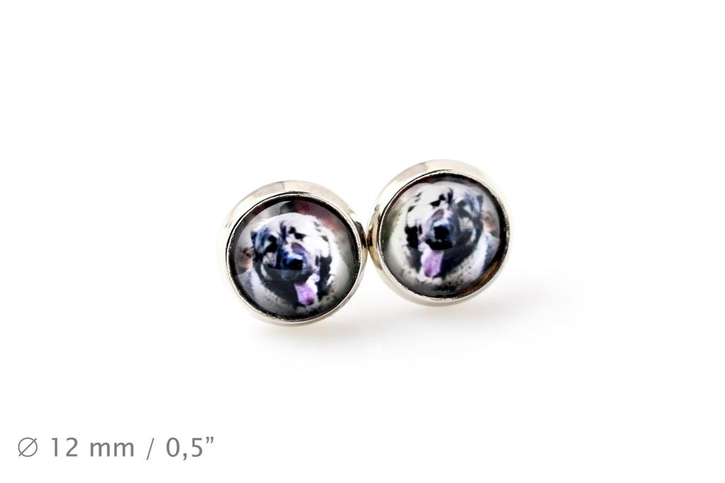 Caucasian Shepherd Dog, Caucasian Ovcharka – Jewelry with your photo box, set of necklace and earrings | Art-Dog