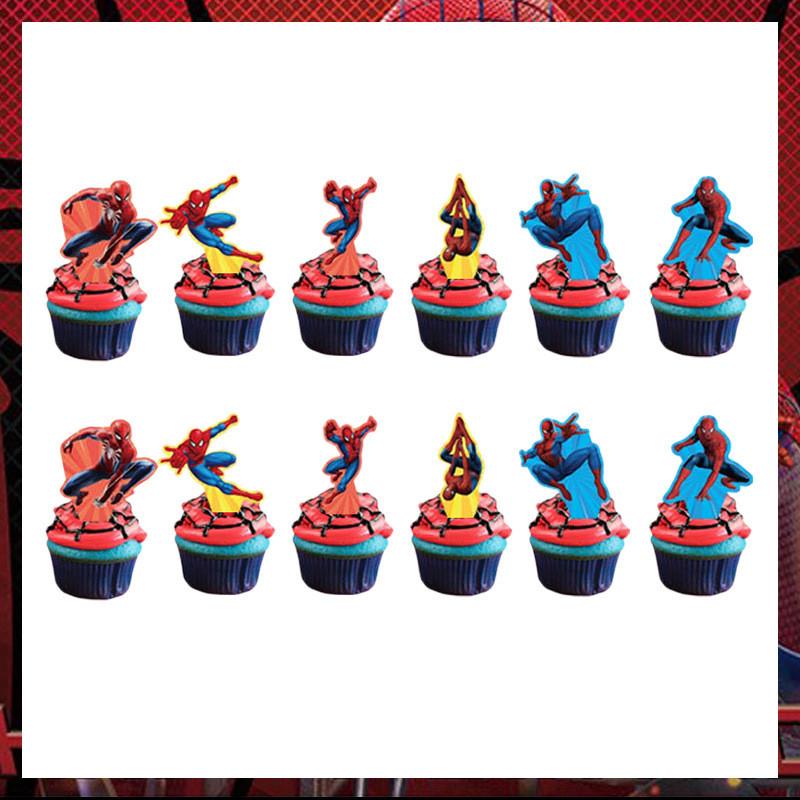 Spider Man Party Tablecloth Backdrop Balloon Cake Decor Set For Superhero Celebration