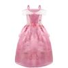 Little Girl Cinderella Dress Rapunzel Belle Halloween Costume Kid Birthday Party Christmas Fancy Evening Dress 2-10 Years