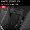 Hidden Armrest Storage Box Document Storage For Toyota Tacoma  Accessories 2025