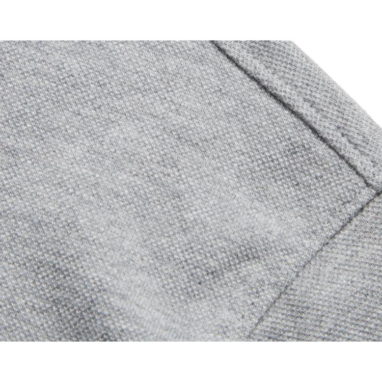 Li Ning Sports Trendy Collection Polo Shirt Unisex Heather Gray APLU933-1