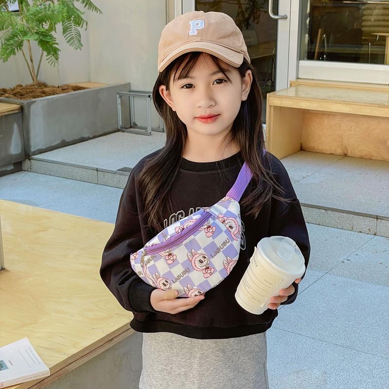 Cartoon Kids Crossbody Bag With Fun Animal Print For Activities Outdoor