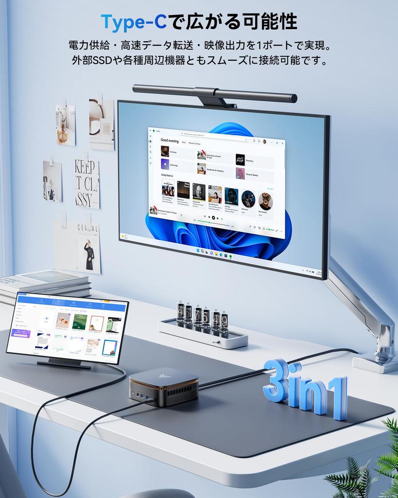 NiPoGi Mini PC AMD Ryzen Faster Than Mini PC with Windows 11 Pro 16GB 512GB 4TB Up To 4K X 3 6 USB Wired LAN Cooling P1 Compact PC [New 4300U, 3500U]