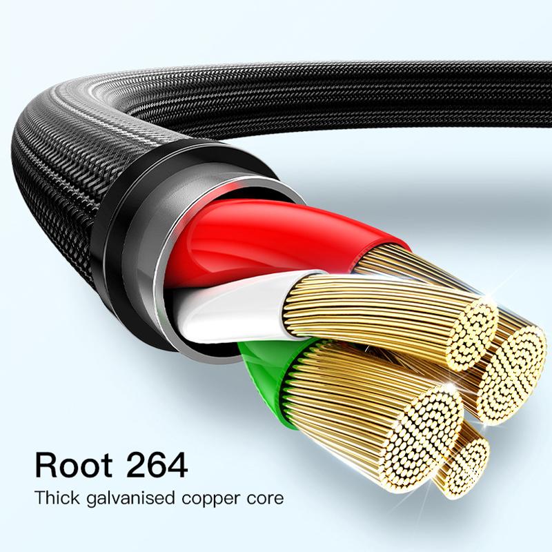 ULA5 For Mercedes-Benz GLC X253 X254 C-Class W205 W206 A-Class W177 GLA W213 100W Car Fast Charging 3 In 1 Multi Phone Charging Cable