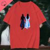 Le T-shirt Imprimé Indompté Mo Dao Zu Shi Shirt Wei Ying Hauts en Coton Tee Lan Wangji Shirt Wang Yibo Xiao Zhan Tee Yizhan T-shirt