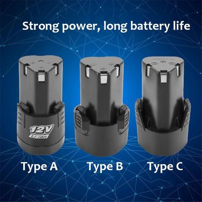 12v 6000mAh/ Battery Battery Pack Electric Tool Accessory Hand Electric Drill Battery Pack Rechargeable